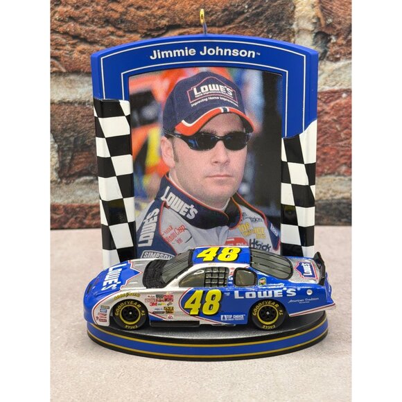 Hallmark Keepsake Ornament Jimmie Johnson NASCAR 2003 Holiday Decoration Racing - Picture 3 of 7